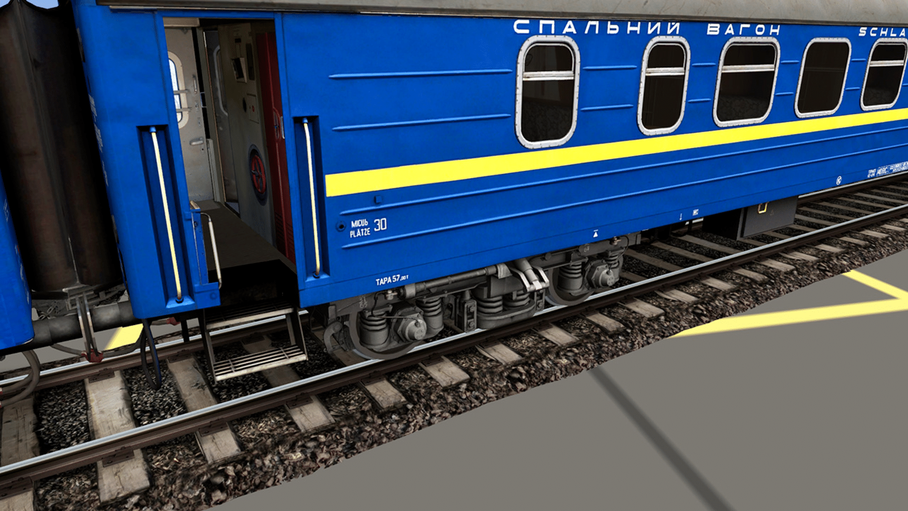 Trainz Railroad Simulator 2019: RZD-UZ-RIC Wagons screenshot