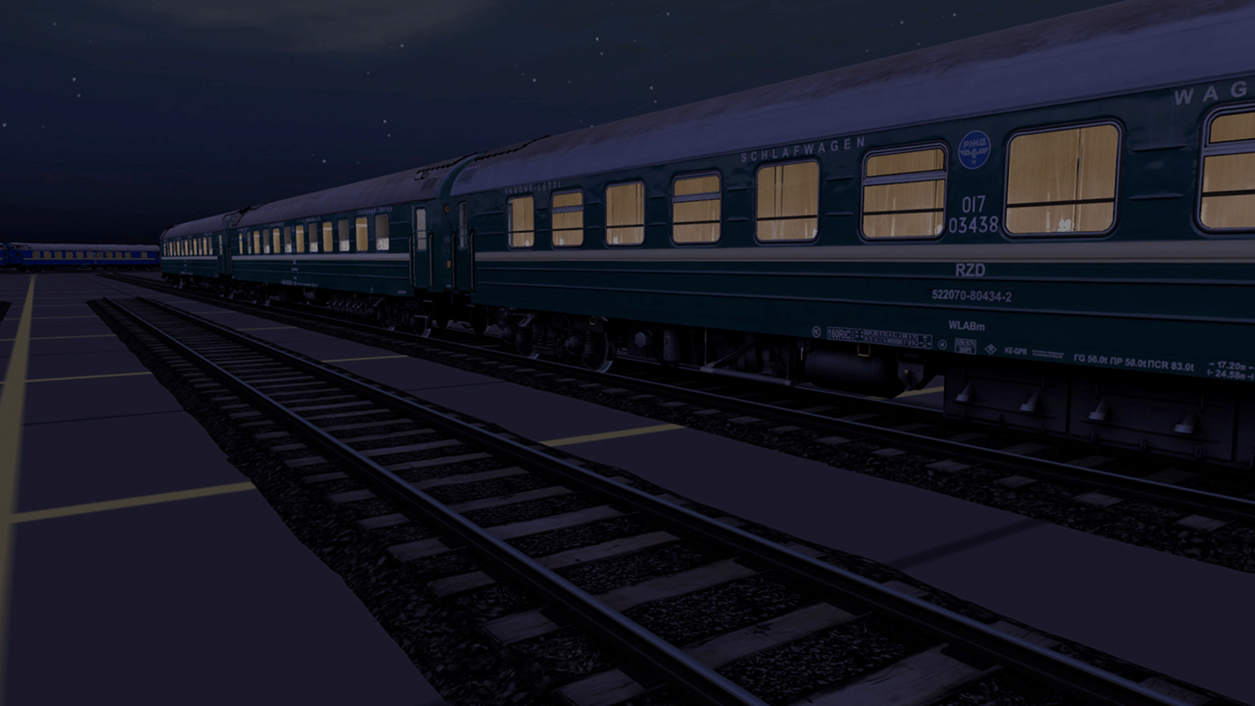 Trainz Railroad Simulator 2019: RZD-UZ-RIC Wagons screenshot