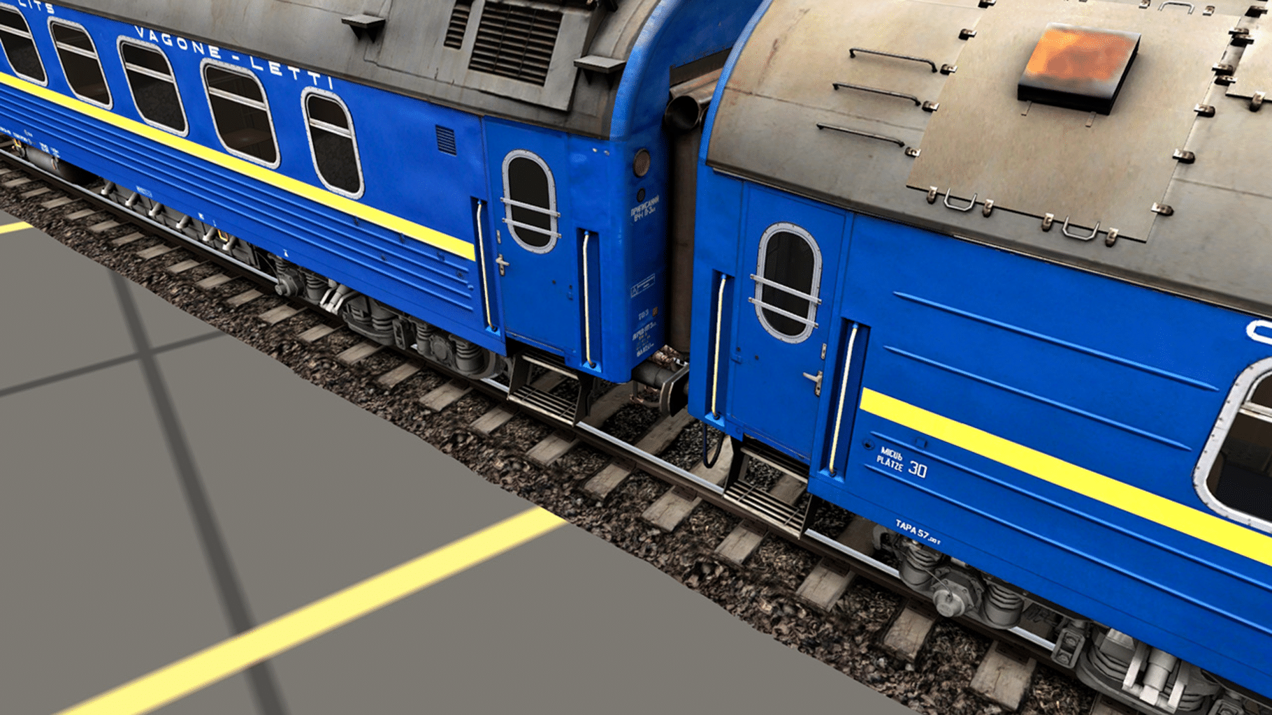 Trainz Railroad Simulator 2019: RZD-UZ-RIC Wagons screenshot