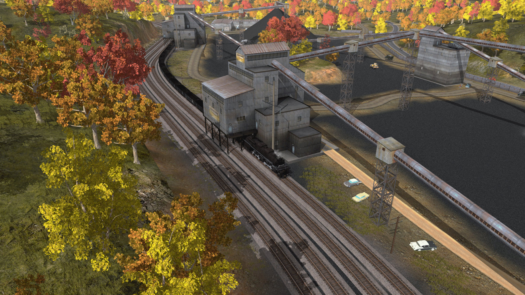 Trainz Railroad Simulator 2019: C&O 2-6-6-6 H8 - New River Mining Coal Run screenshot