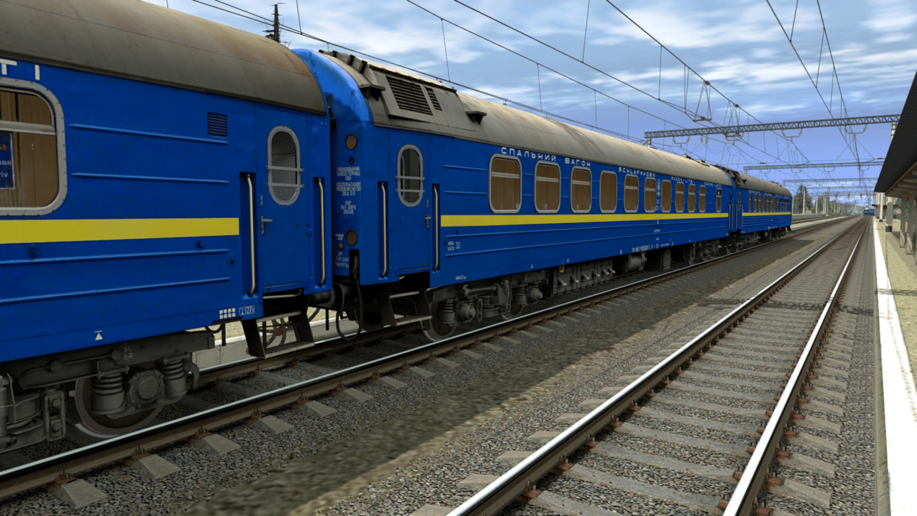 Trainz Railroad Simulator 2019: RZD-UZ-RIC Wagons screenshot