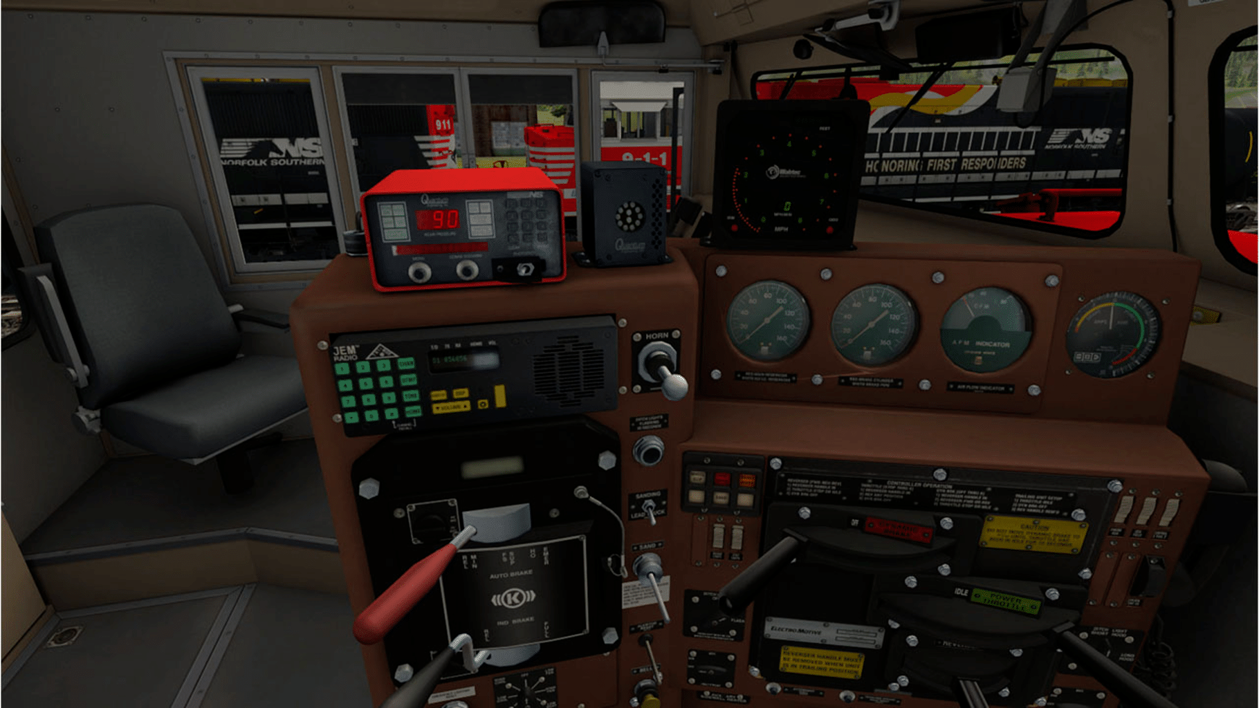 Trainz Railroad Simulator 2019: NS SD60E First Responders screenshot