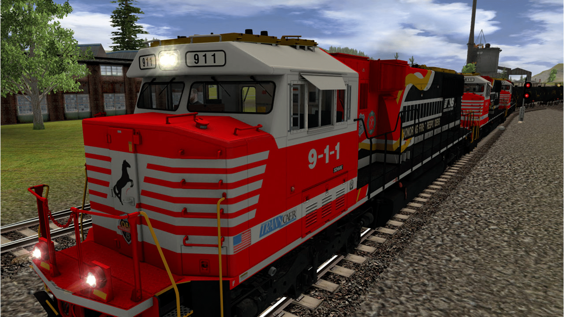 Trainz Railroad Simulator 2019: NS SD60E First Responders screenshot