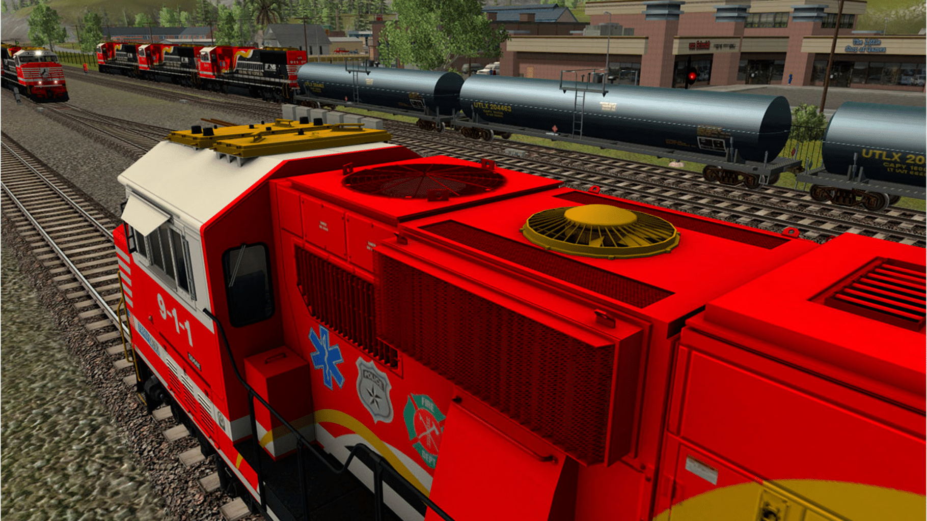 Trainz Railroad Simulator 2019: NS SD60E First Responders screenshot