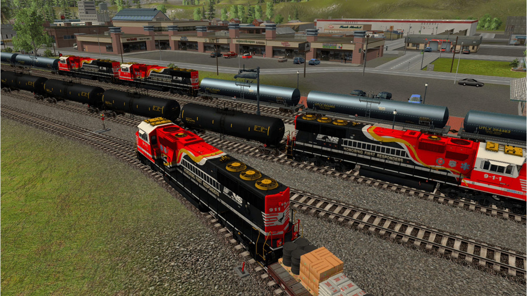 Trainz Railroad Simulator 2019: NS SD60E First Responders screenshot