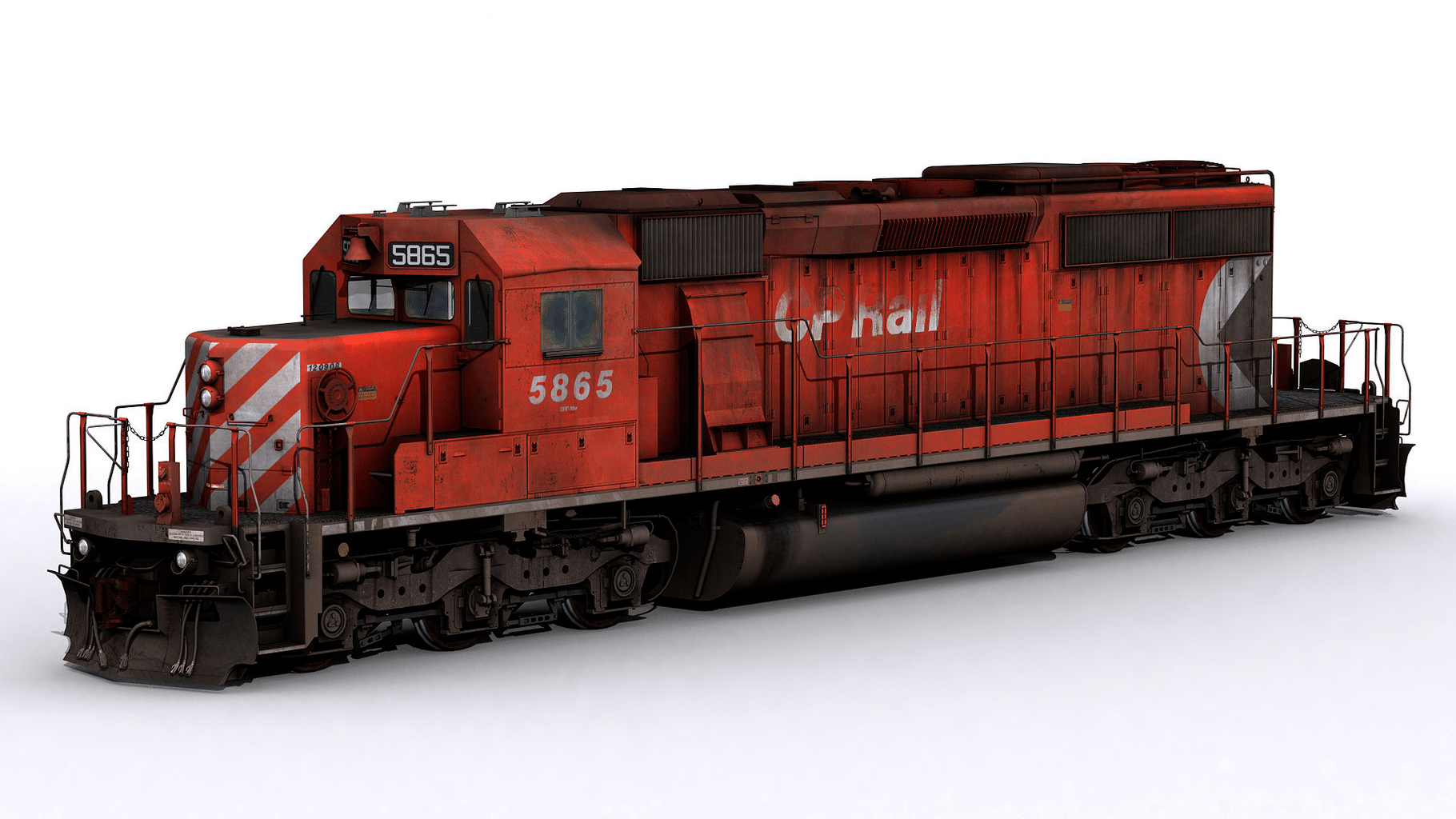 Trainz Railroad Simulator 2019: CP SD40-2 #5865-5879 Multimark screenshot