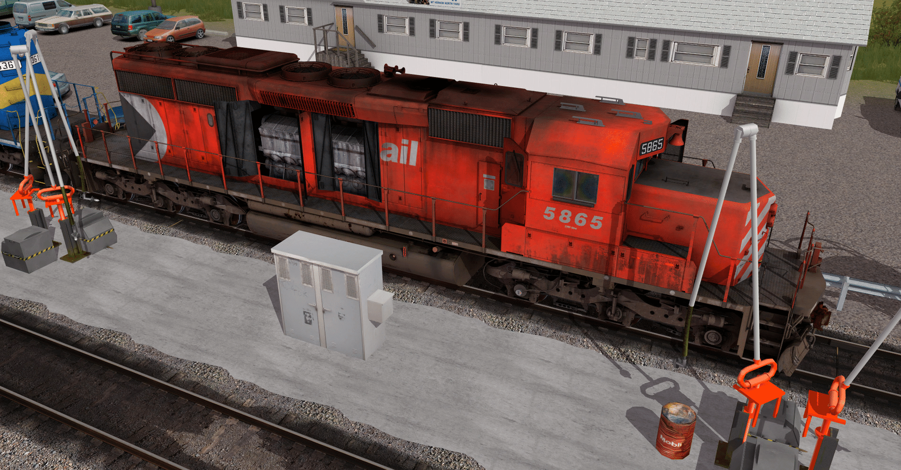 Trainz Railroad Simulator 2019: CP SD40-2 #5865-5879 Multimark screenshot