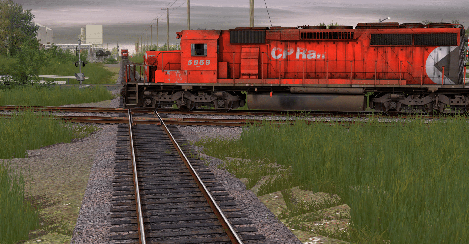 Trainz Railroad Simulator 2019: CP SD40-2 #5865-5879 Multimark screenshot