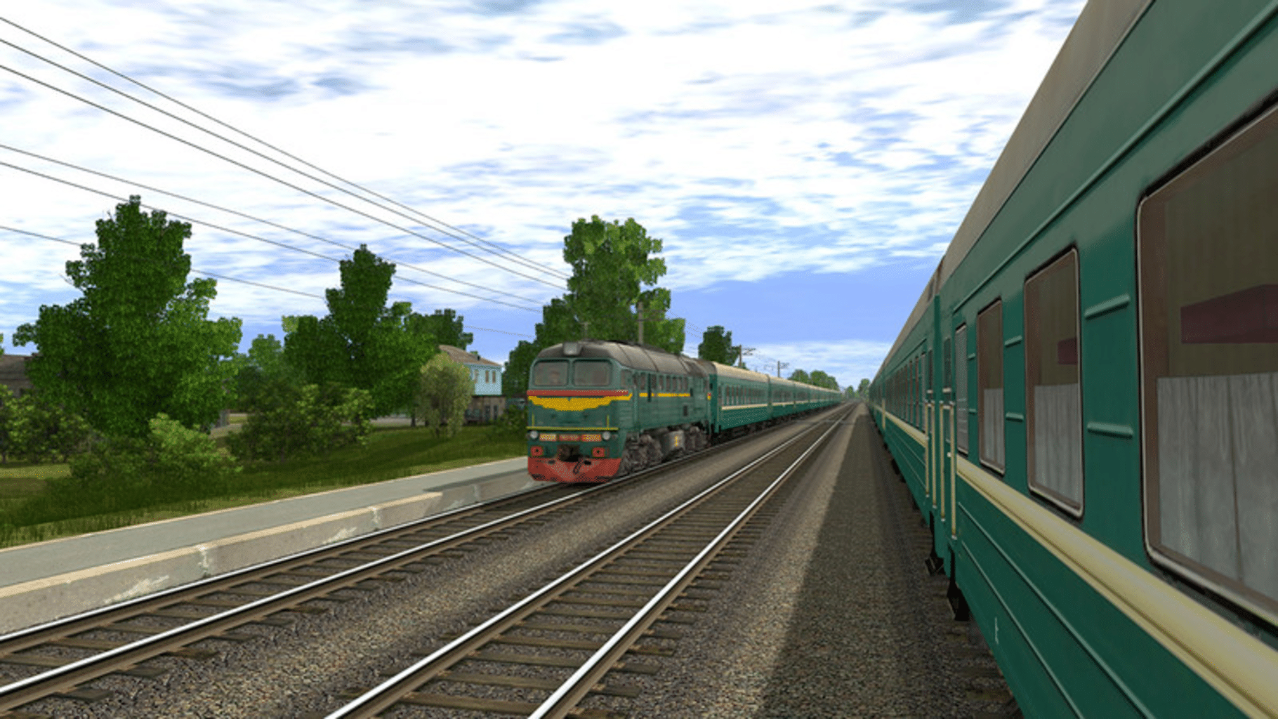 Trainz Railroad Simulator 2019: Andrushivka - Vinnitsa UZ screenshot