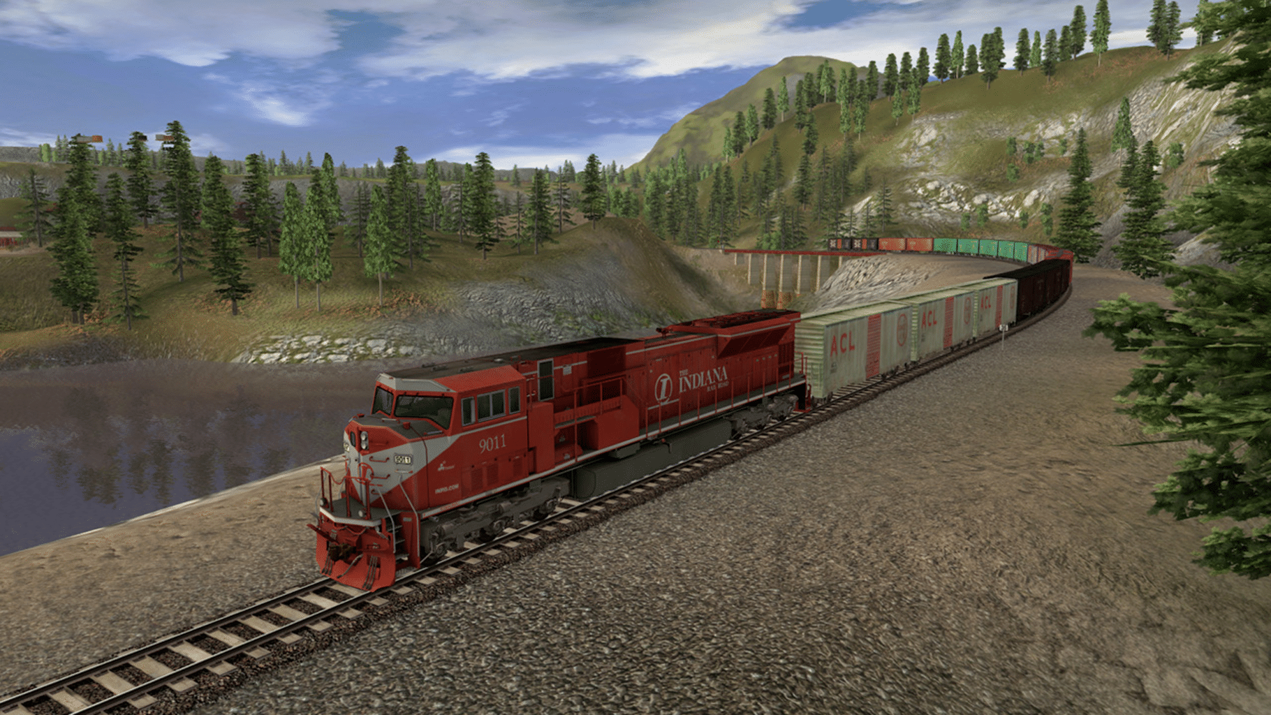 Trainz Railroad Simulator 2019: Indiana Railroad EMD SD9043MAC screenshot