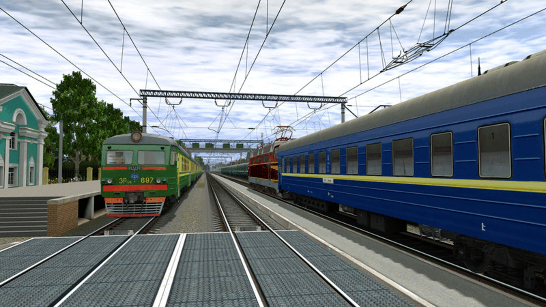 Trainz Railroad Simulator 2019: Andrushivka - Vinnitsa UZ screenshot