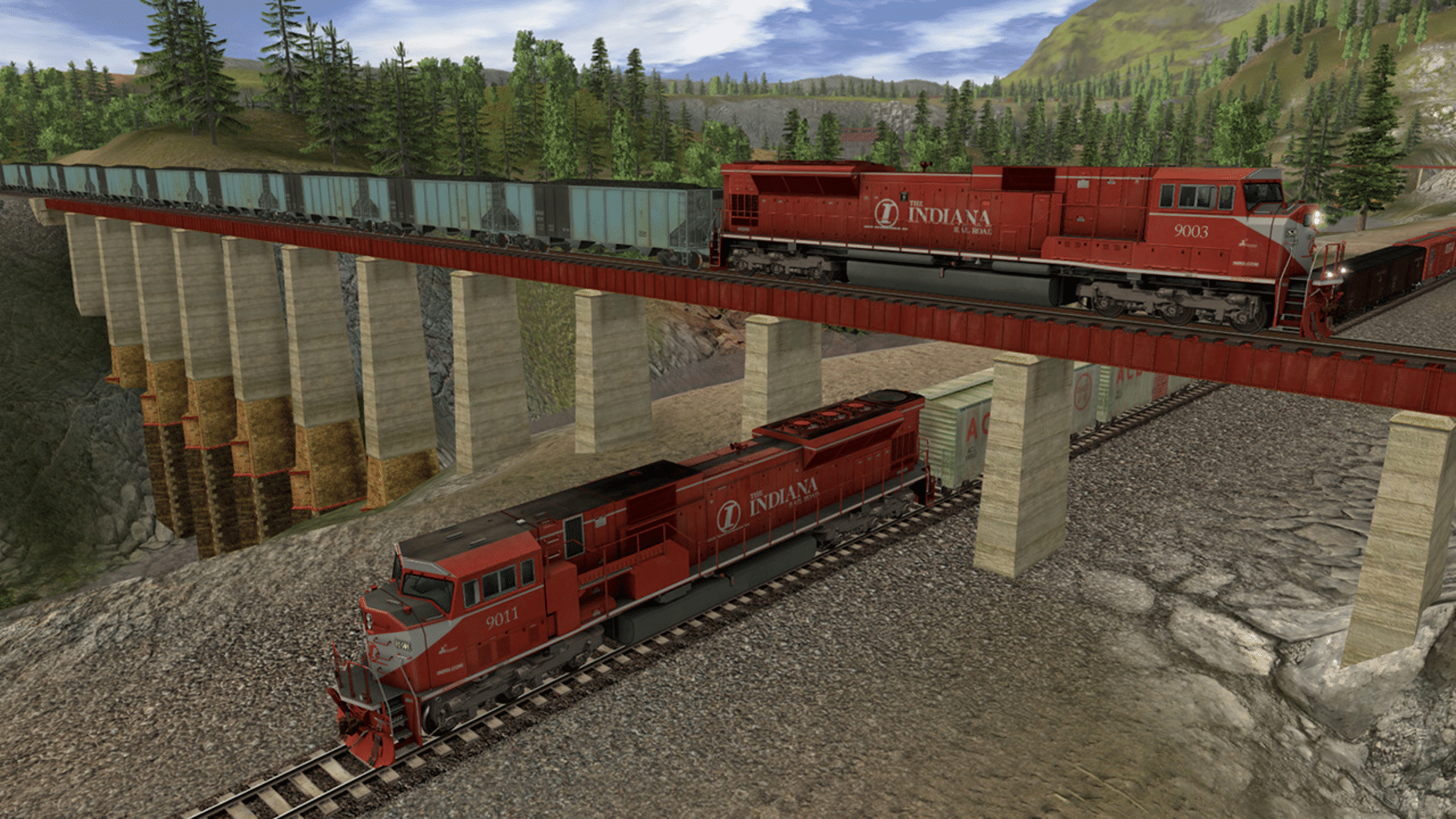 Trainz Railroad Simulator 2019: Indiana Railroad EMD SD9043MAC screenshot