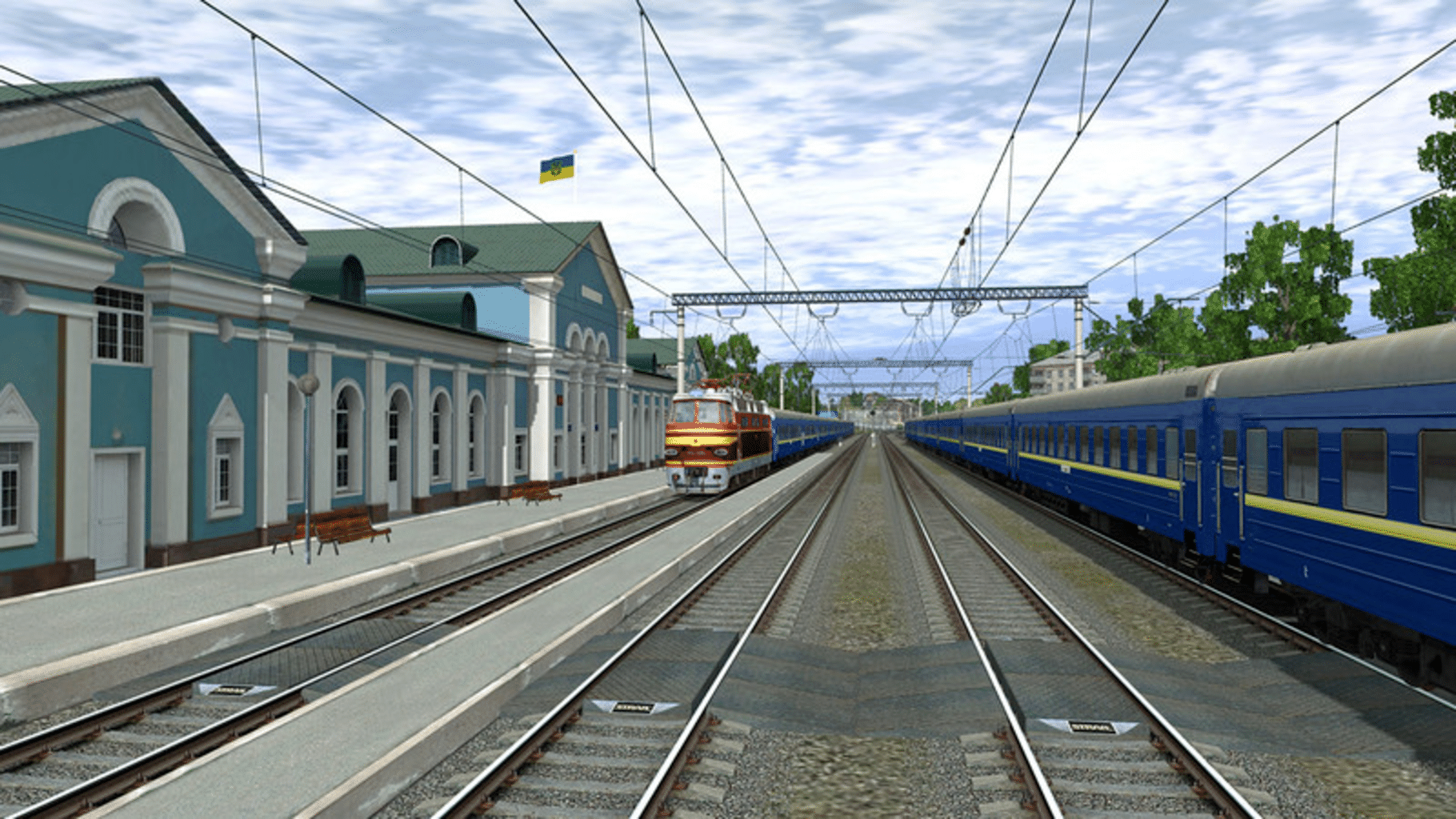 Trainz Railroad Simulator 2019: Andrushivka - Vinnitsa UZ screenshot