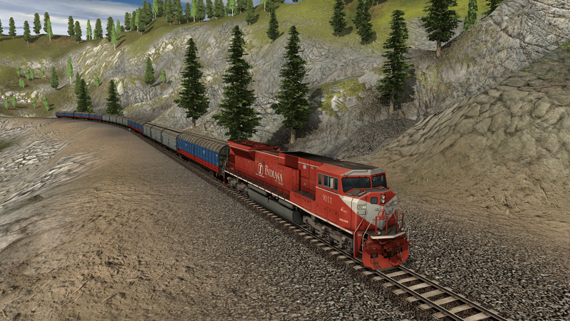 Trainz Railroad Simulator 2019: Indiana Railroad EMD SD9043MAC screenshot