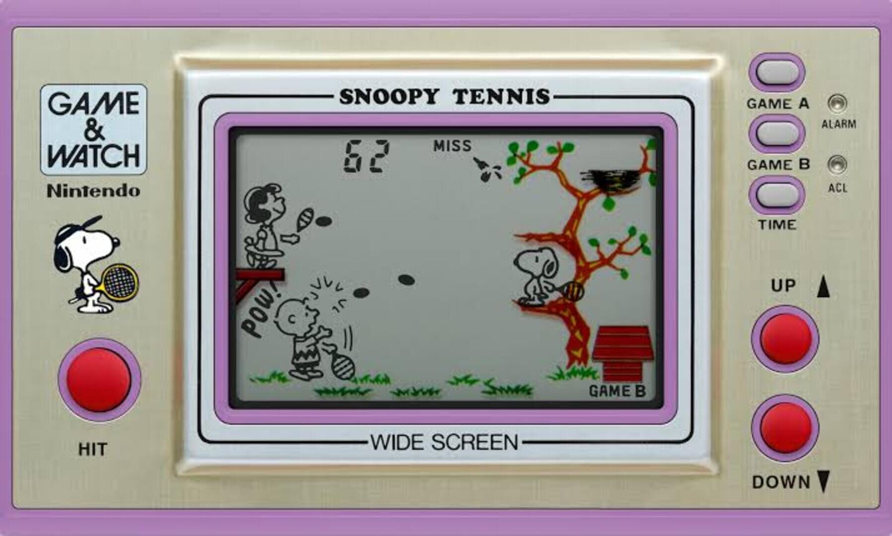 Captura de pantalla - Snoopy Tennis