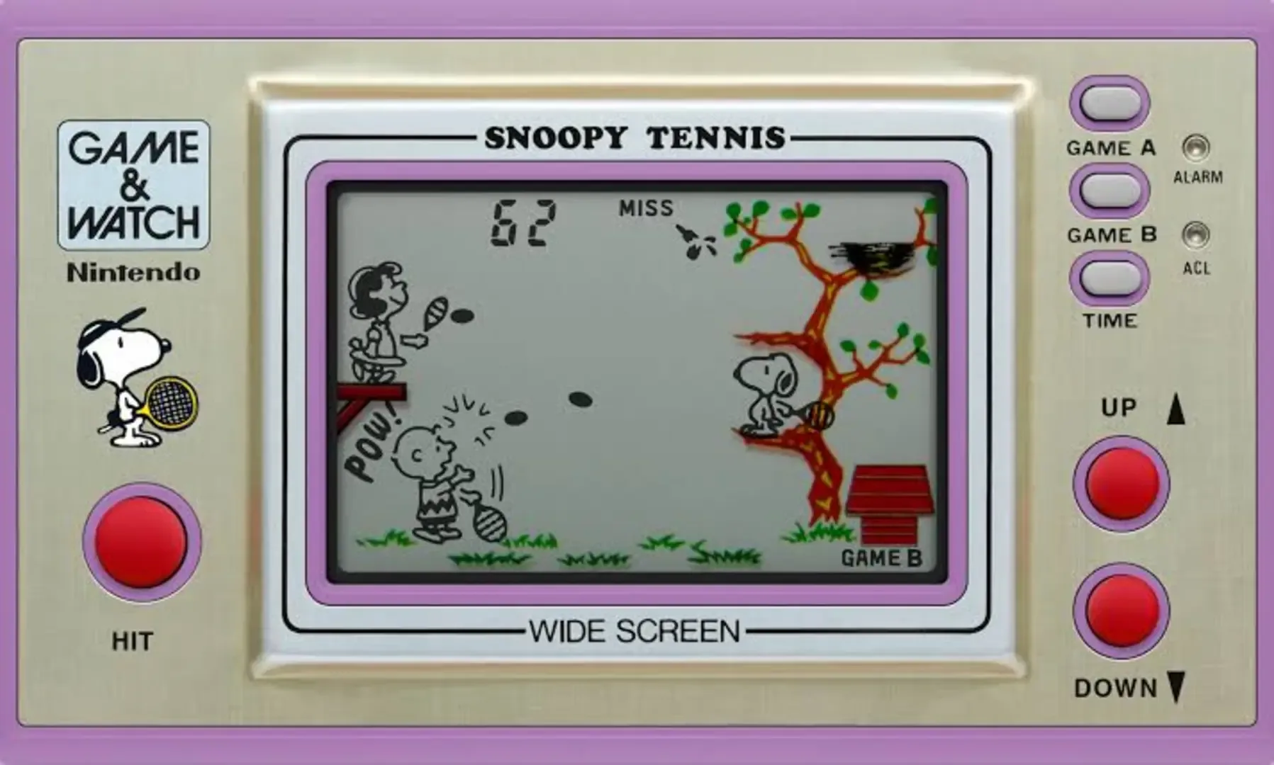 Captura de pantalla - Snoopy Tennis