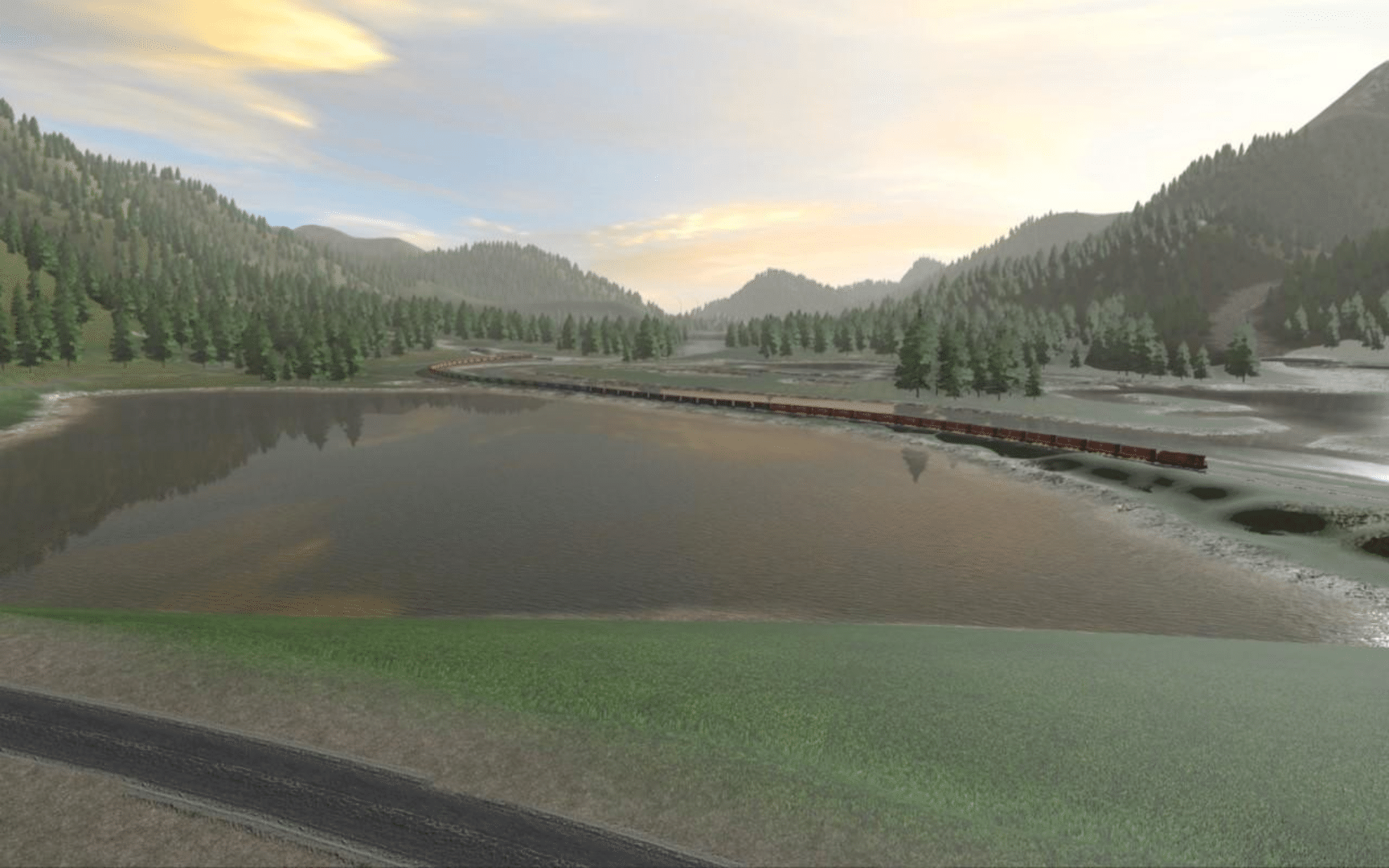 Trainz Railroad Simulator 2019: Canadian Rocky Mountains Baker Crk to West of Calgary screenshot