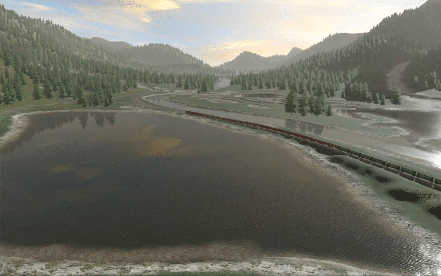 Trainz Railroad Simulator 2019: Canadian Rocky Mountains Baker Crk to West of Calgary screenshot