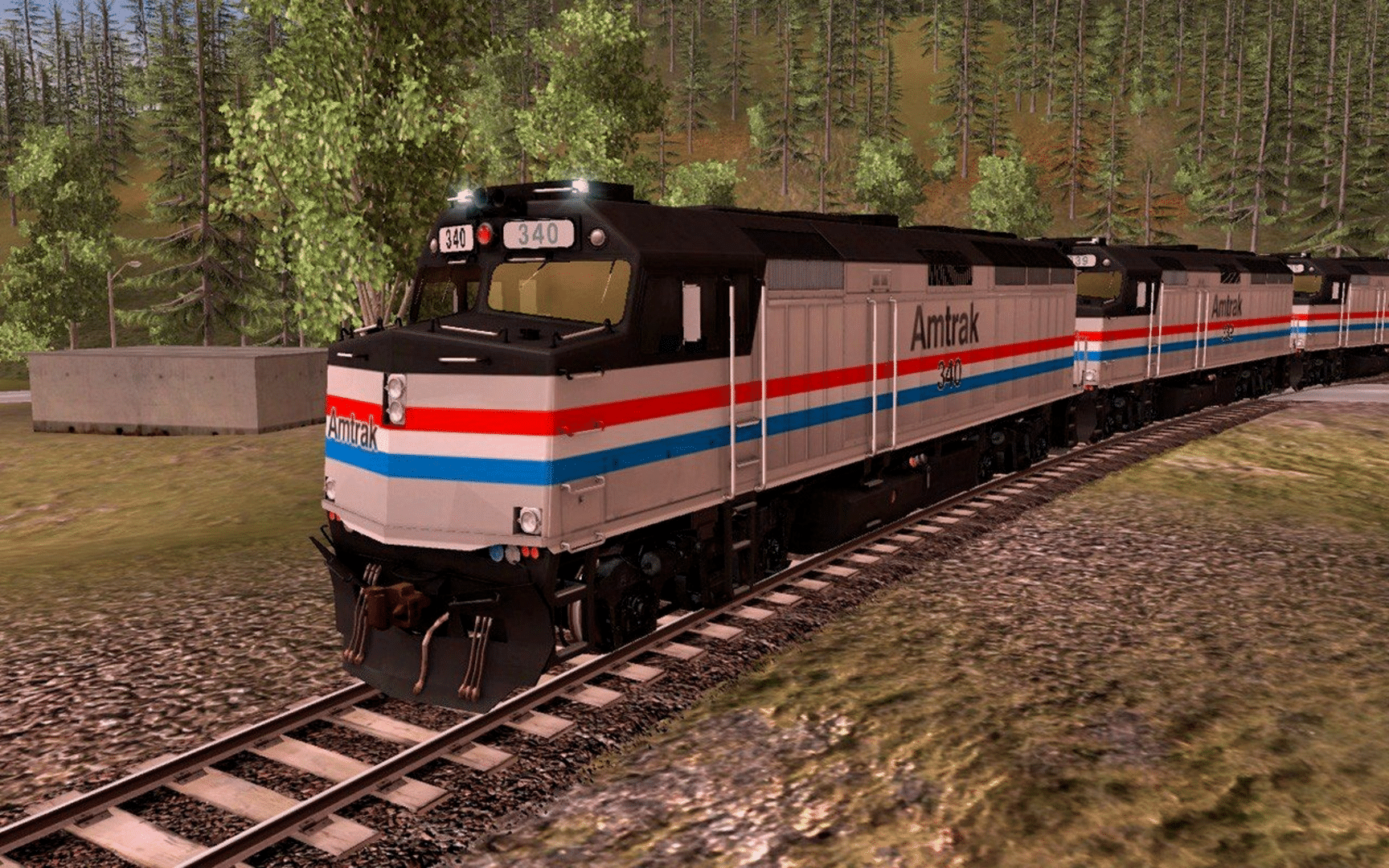 Trainz Railroad Simulator 2019: Amtrak F40PH 2 pack screenshot