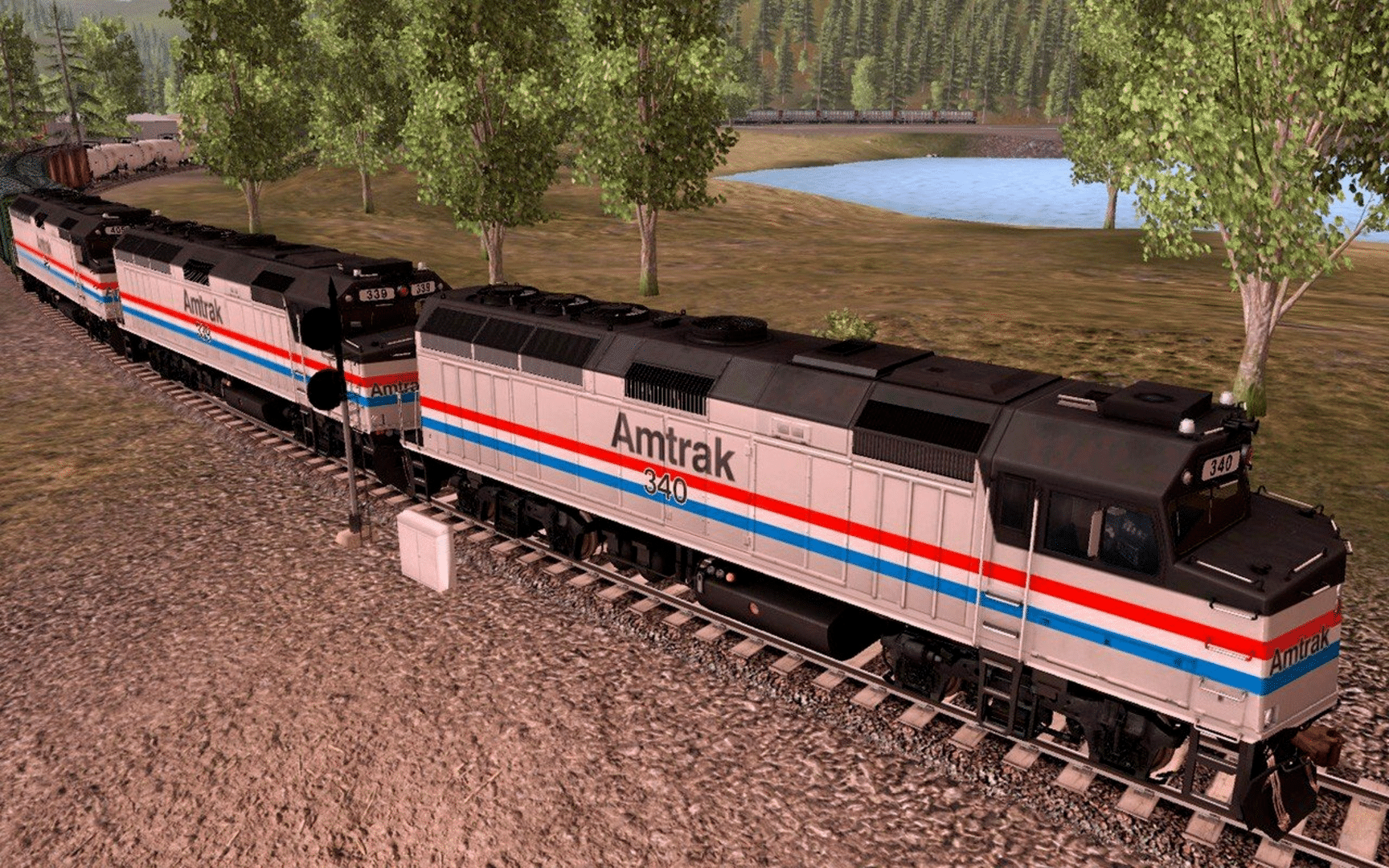 Trainz Railroad Simulator 2019: Amtrak F40PH 2 pack screenshot