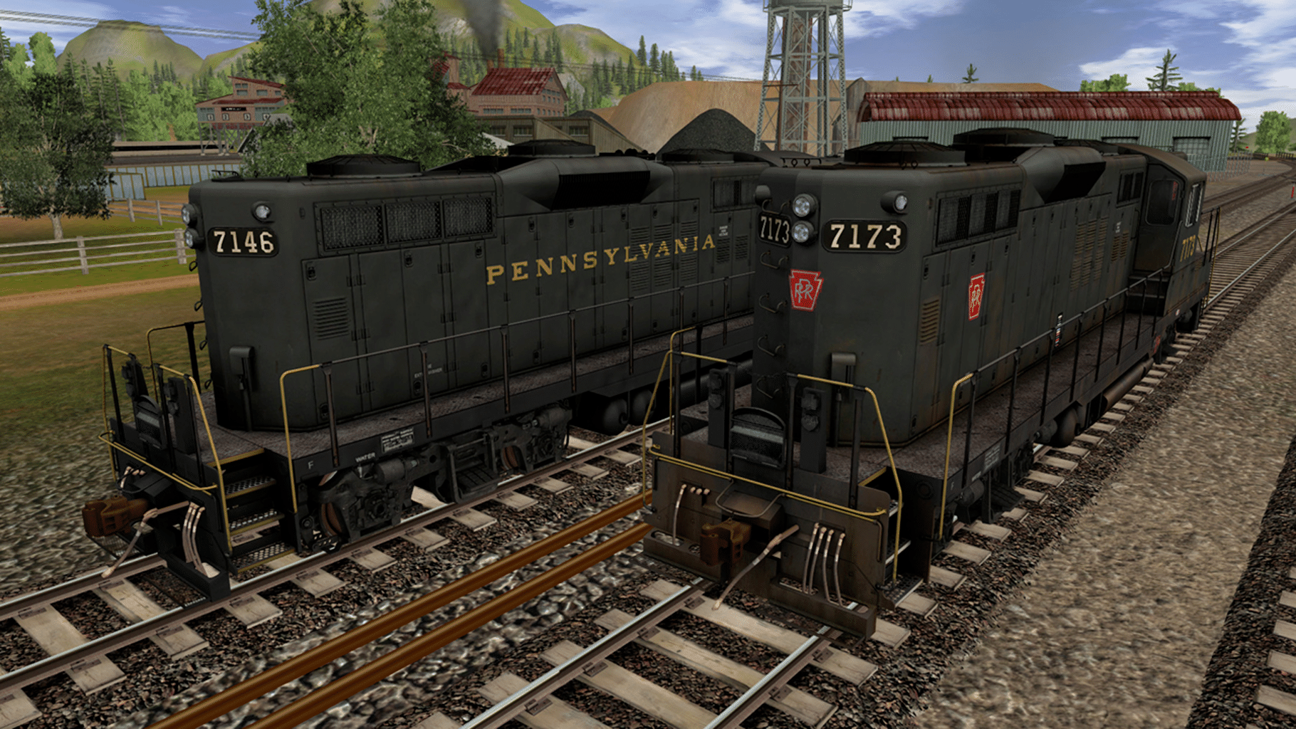 Trainz Railroad Simulator 2019: PRR GP9 (2 Pack) screenshot