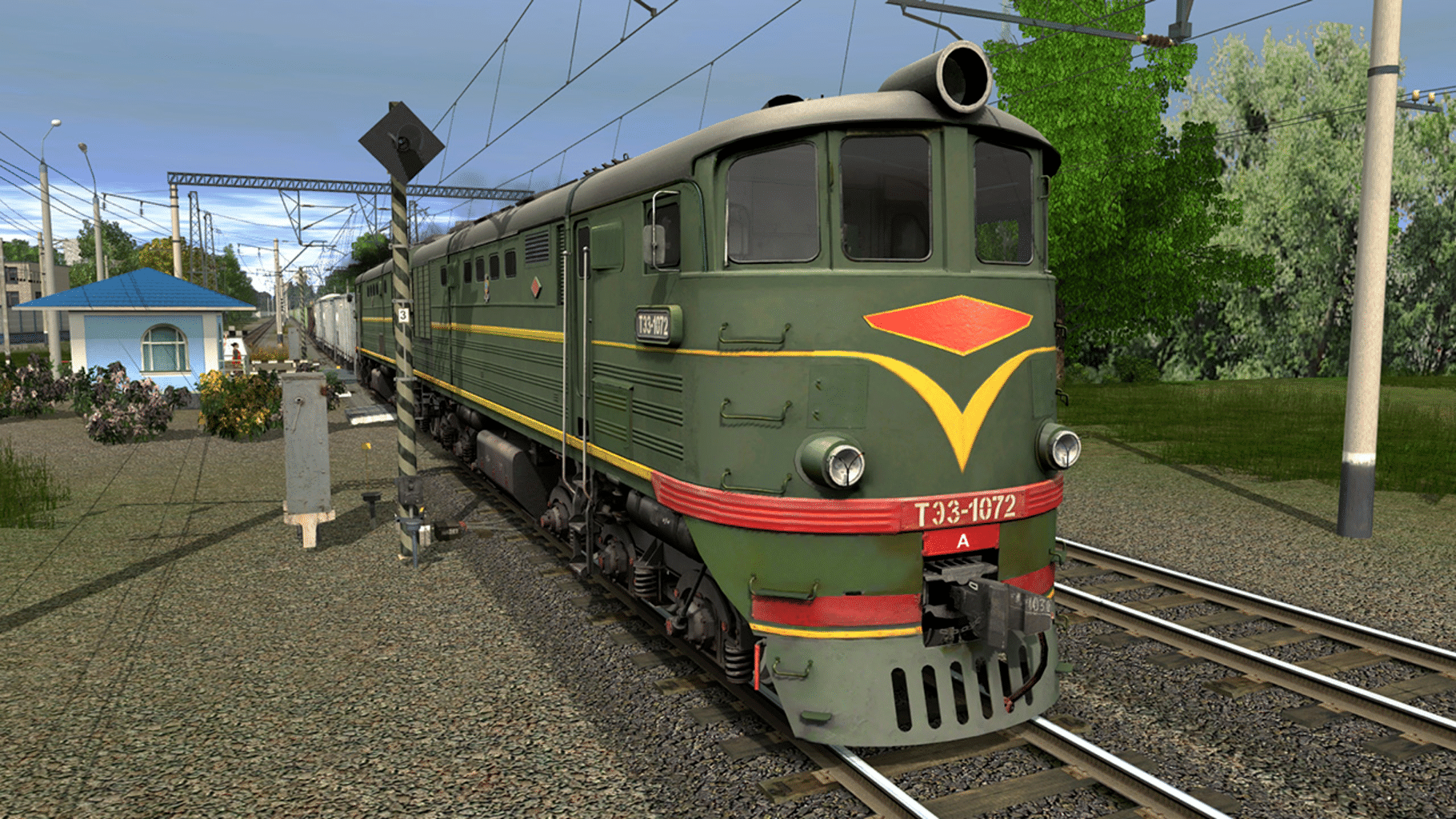 Trainz Railroad Simulator 2019: TE3-1072 screenshot