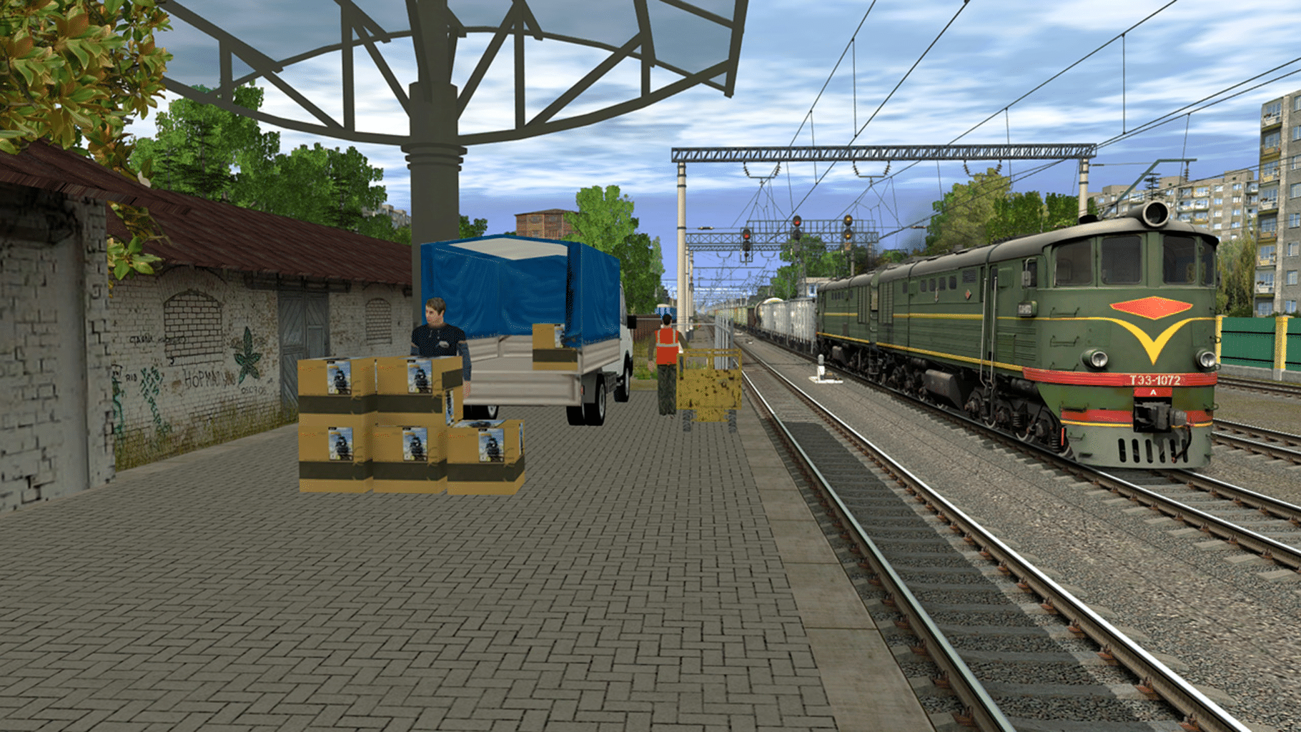 Trainz Railroad Simulator 2019: TE3-1072 screenshot