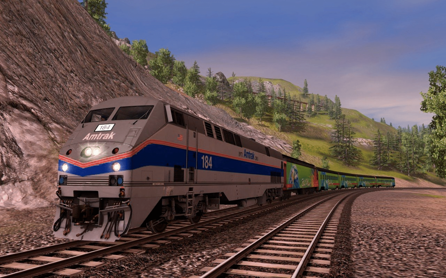 Trainz Railroad Simulator 2019: Amtrak P42DC - Phase IV screenshot