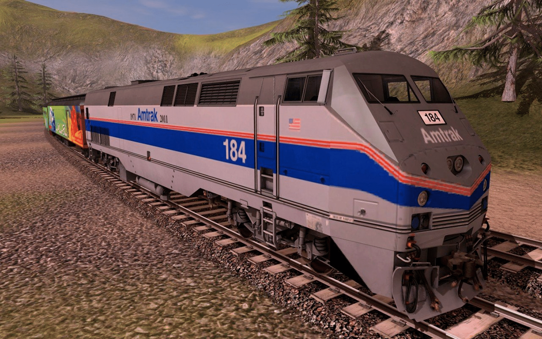 Trainz Railroad Simulator 2019: Amtrak P42DC - Phase IV screenshot