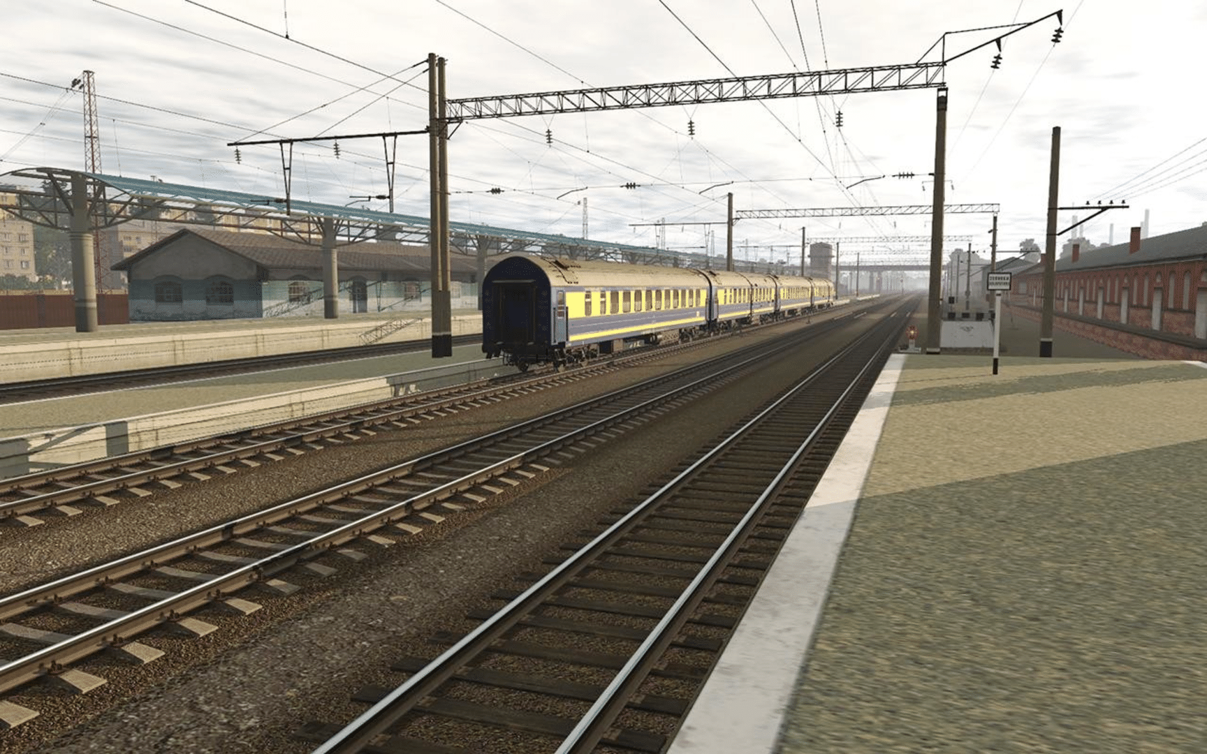 Trainz Railroad Simulator 2019: RZD-UZ-RIC Wagons Praha screenshot