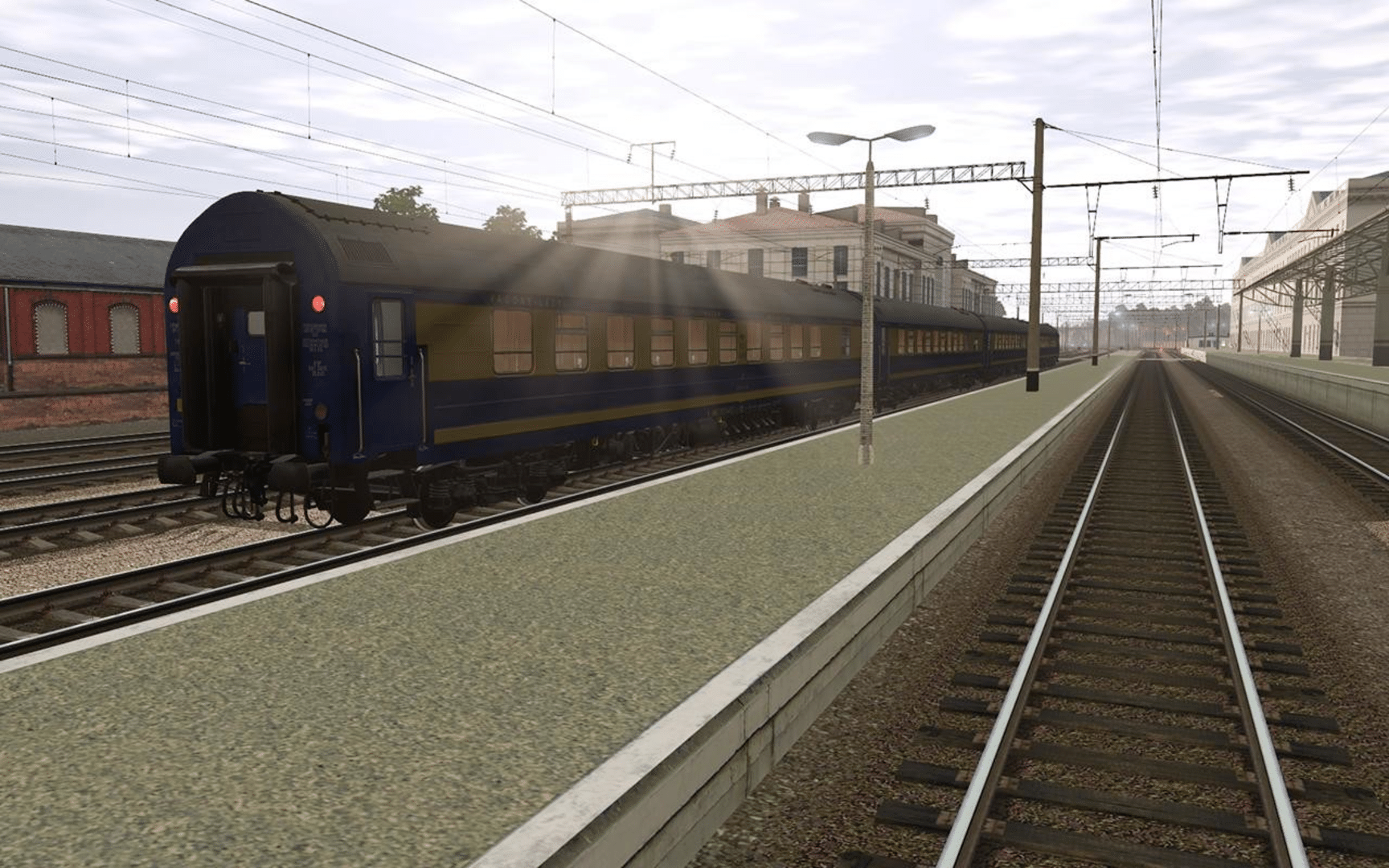 Trainz Railroad Simulator 2019: RZD-UZ-RIC Wagons Praha screenshot