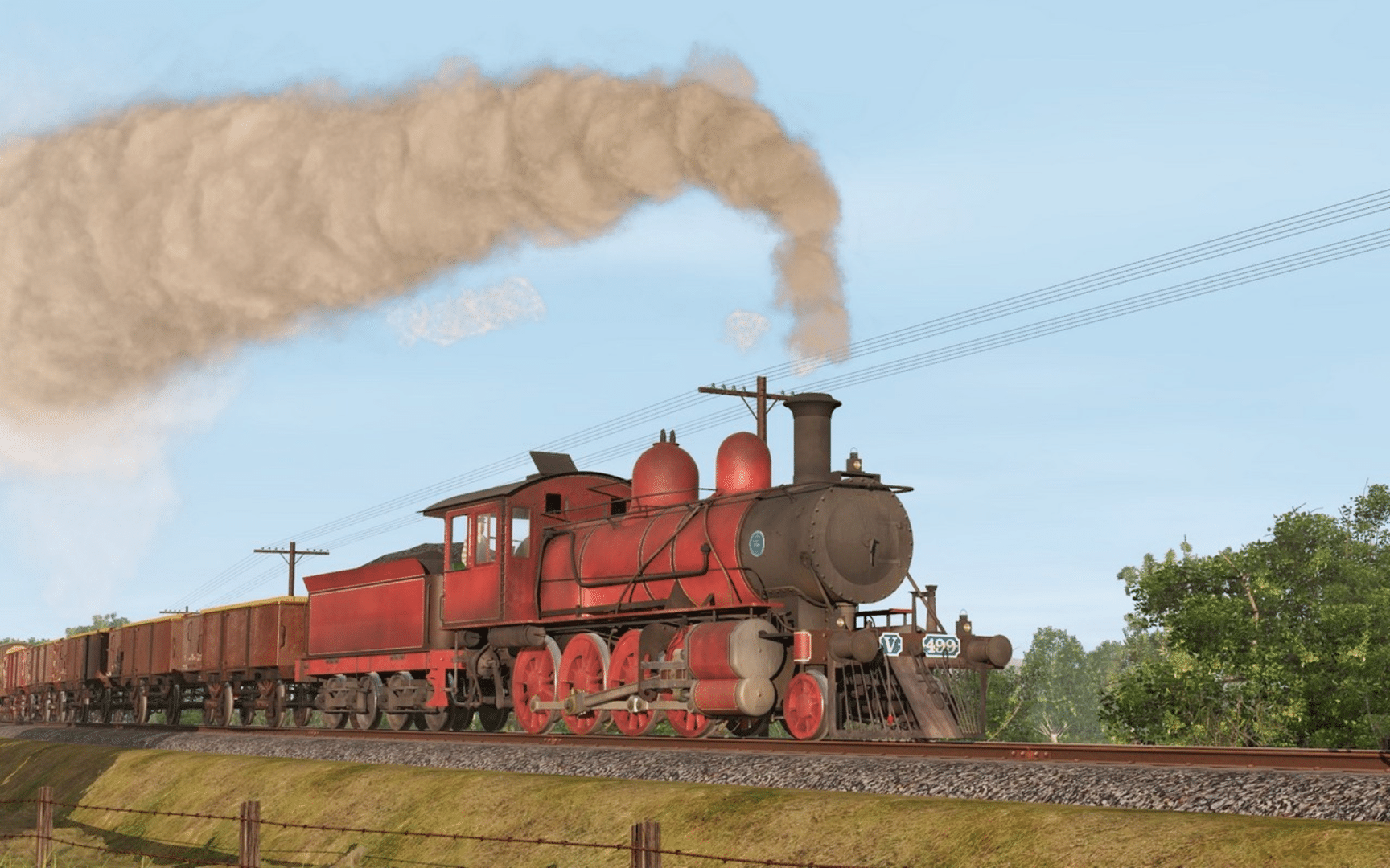 Trainz Railroad Simulator 2019: Victorian Railways V499 - Baldwin Built screenshot