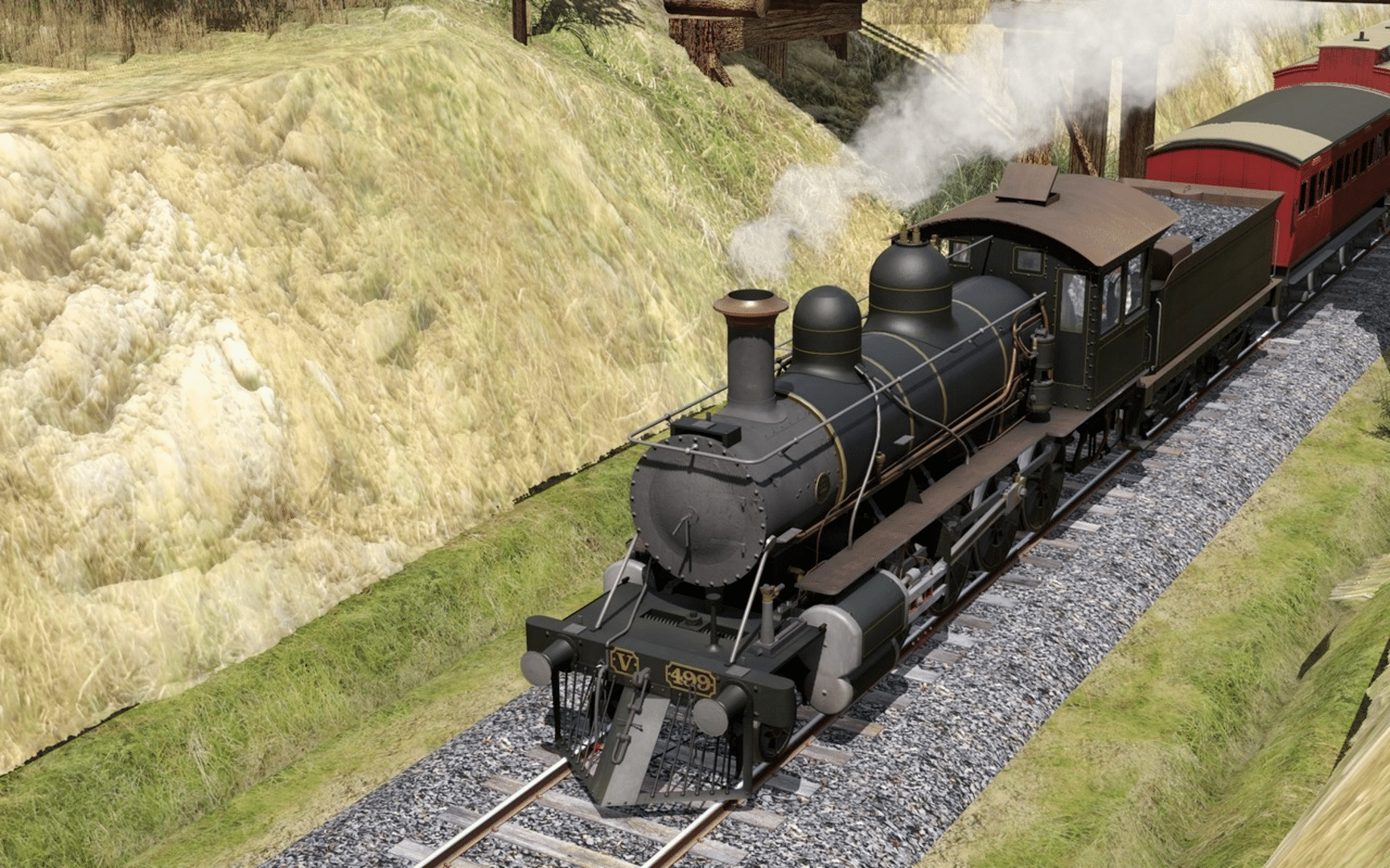 Trainz Railroad Simulator 2019: Victorian Railways V499 - Baldwin Built screenshot