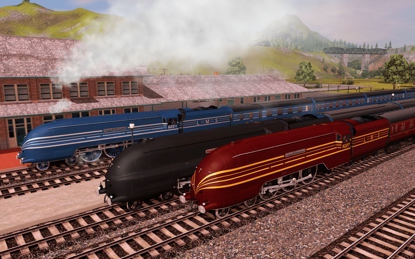 Trainz Railroad Simulator 2019: LMS Coronation Scot screenshot