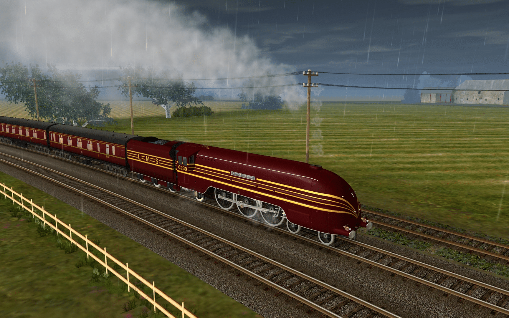 Trainz Railroad Simulator 2019: LMS Coronation Scot screenshot