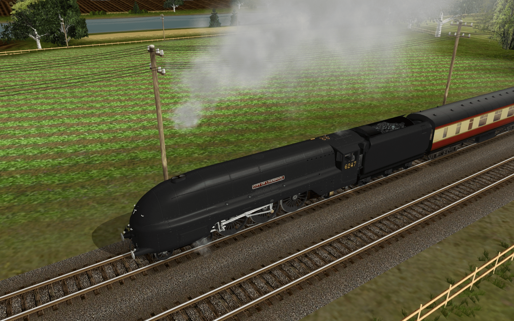 Trainz Railroad Simulator 2019: LMS Coronation Scot screenshot