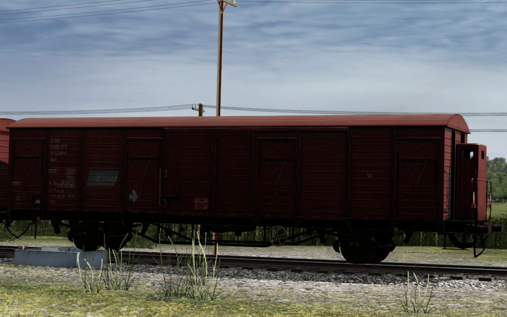 Trainz Railroad Simulator 2019: CFR Marfa Gbs/Gbgs Freight Car Pack screenshot