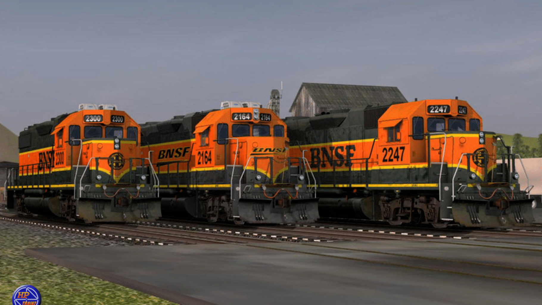 Trainz Railroad Simulator 2019: BNSF GP38-2 Pumpkins screenshot