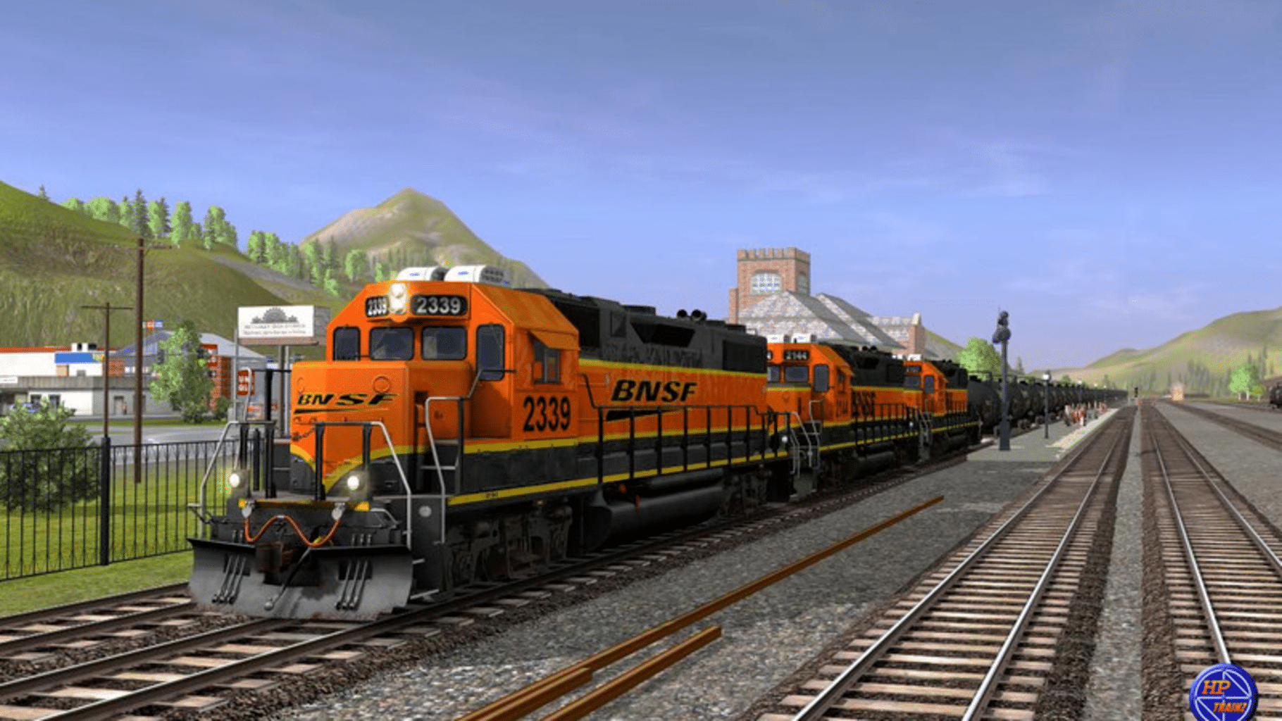 Trainz Railroad Simulator 2019: BNSF GP38-2 Pumpkins screenshot