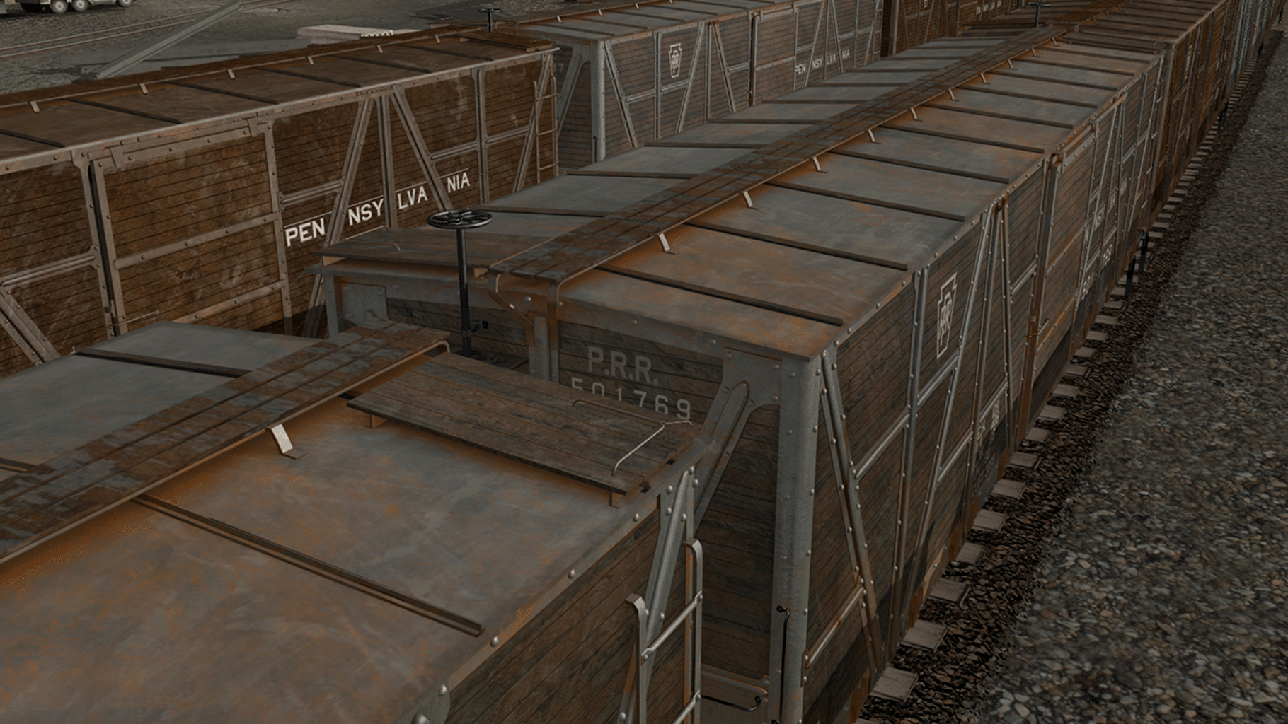 Trainz Railroad Simulator 2019: PRR X23 Boxcar screenshot