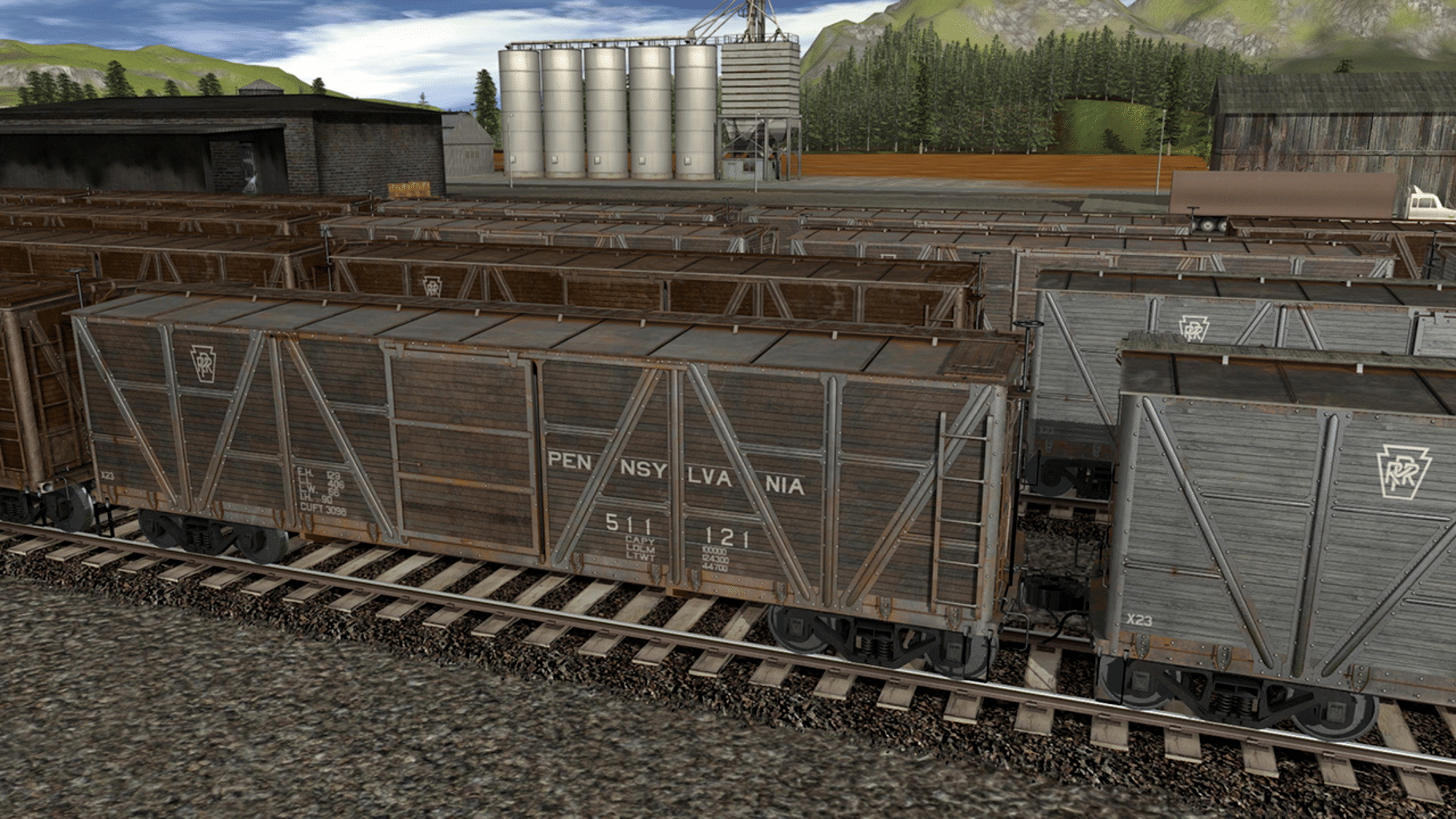 Trainz Railroad Simulator 2019: PRR X23 Boxcar screenshot