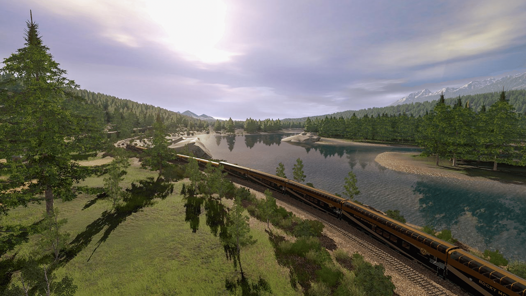 Trainz Railroad Simulator 2019: Canadian Rocky Mountains - Golden, BC screenshot