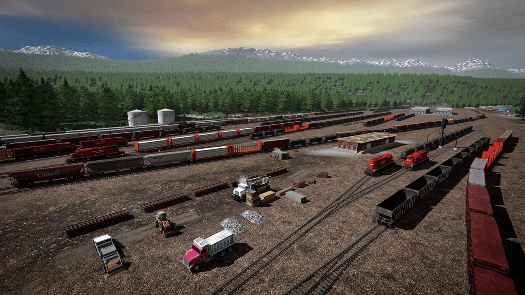 Trainz Railroad Simulator 2019: Canadian Rocky Mountains - Golden, BC screenshot