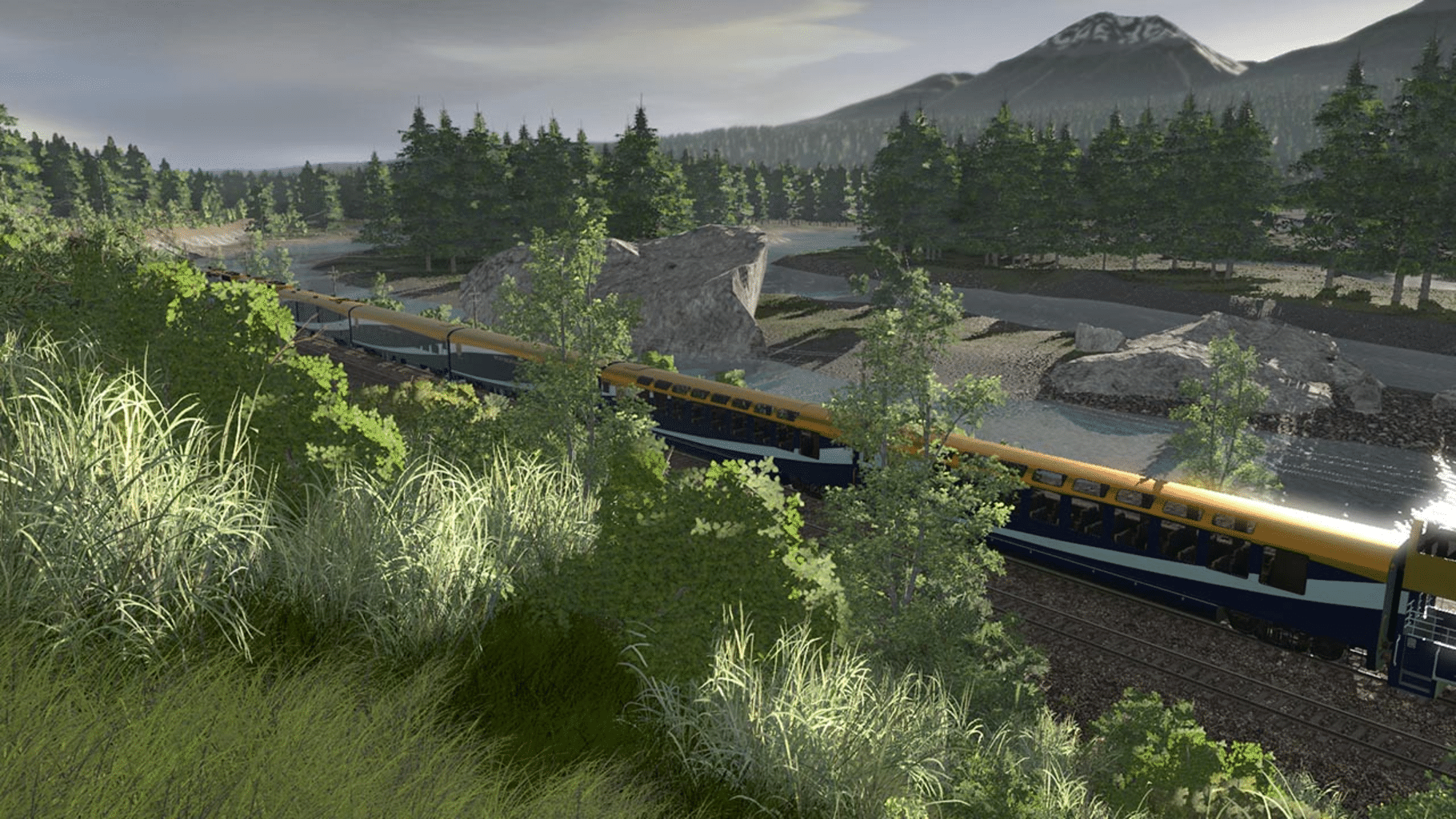 Trainz Railroad Simulator 2019: Canadian Rocky Mountains - Golden, BC screenshot