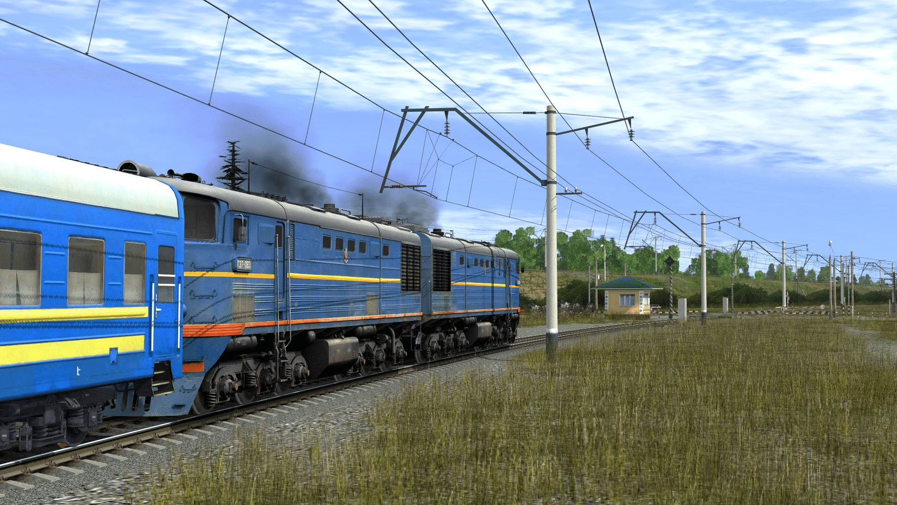 Trainz Railroad Simulator 2019: TE7-083 screenshot