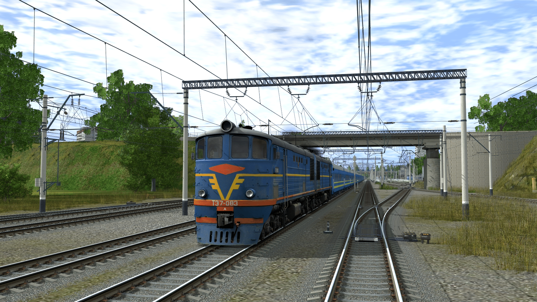 Trainz Railroad Simulator 2019: TE7-083 screenshot