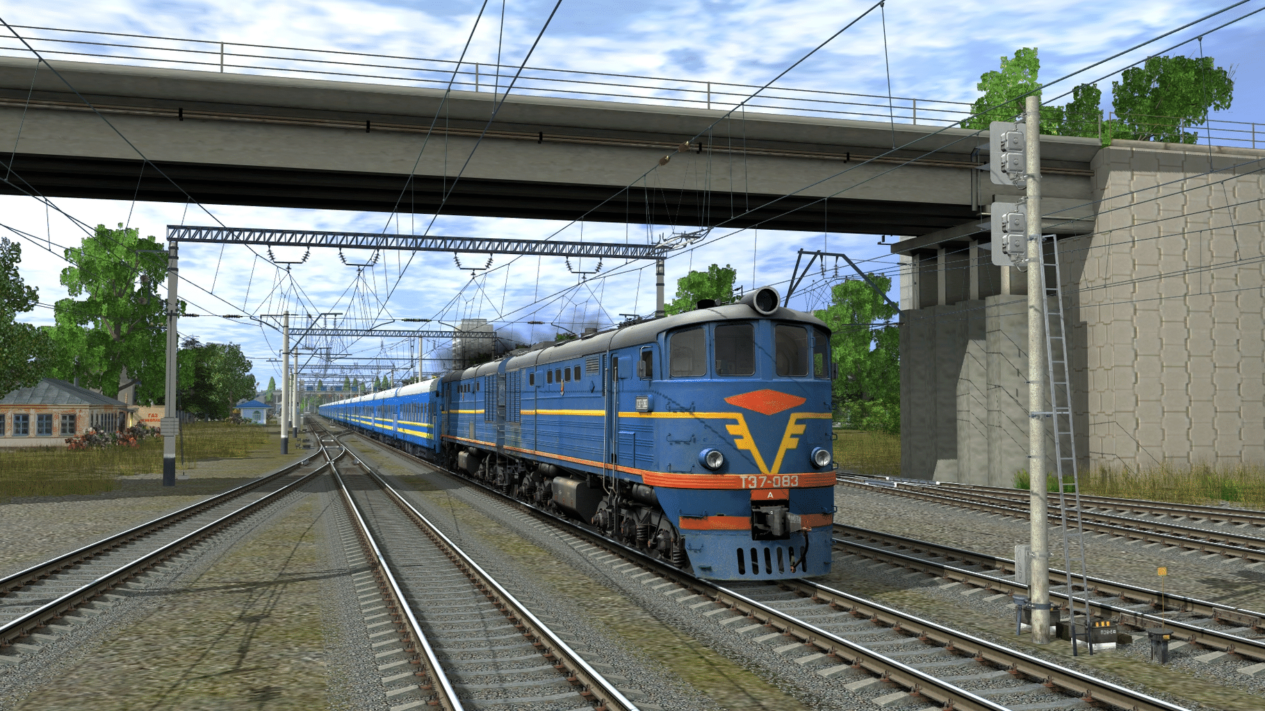 Trainz Railroad Simulator 2019: TE7-083 screenshot