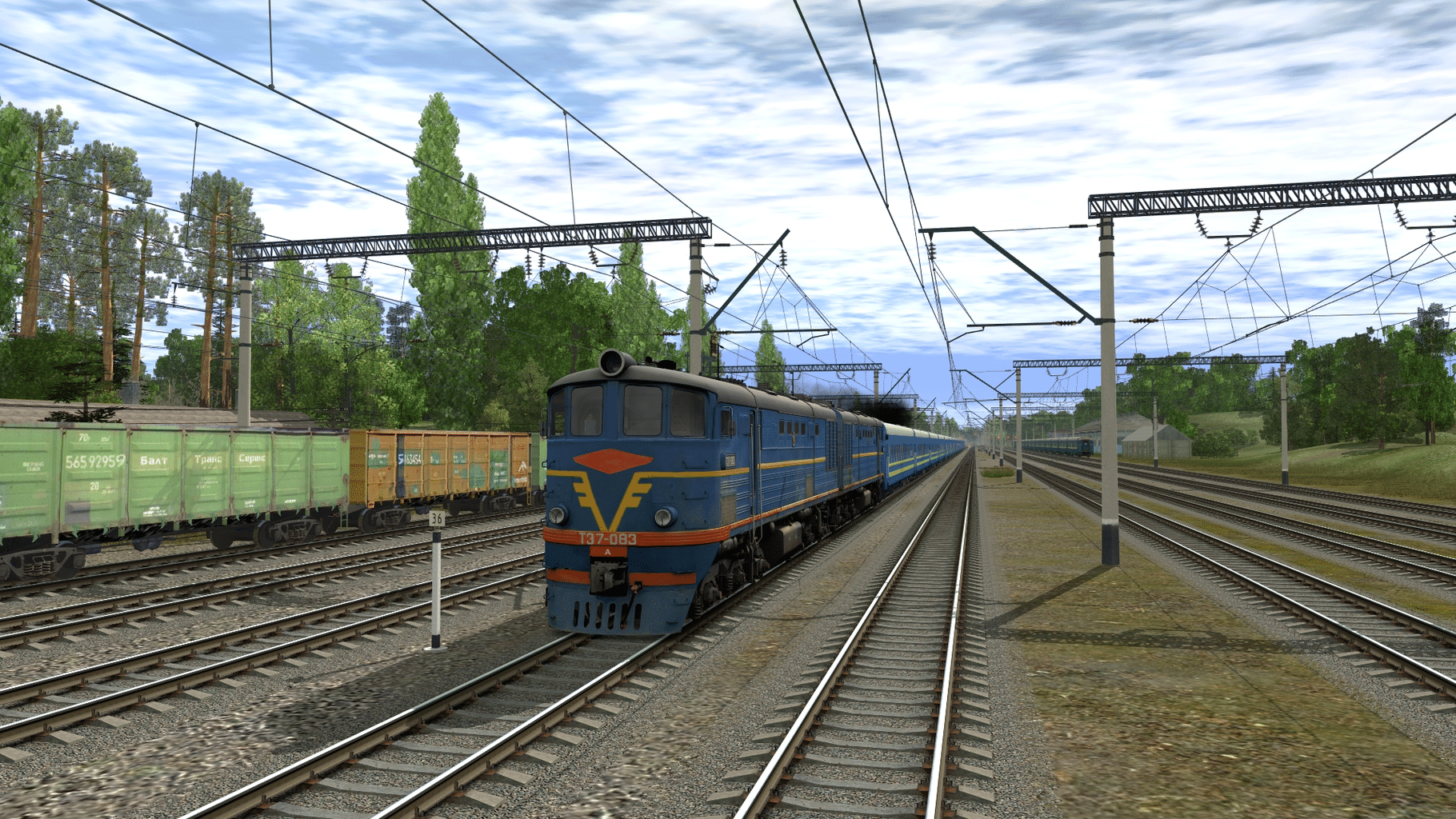 Trainz Railroad Simulator 2019: TE7-083 screenshot