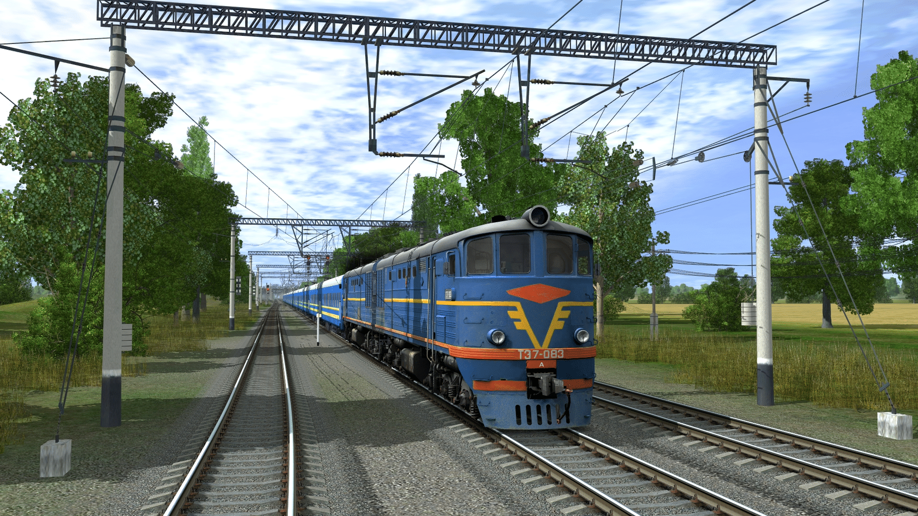 Trainz Railroad Simulator 2019: TE7-083 screenshot