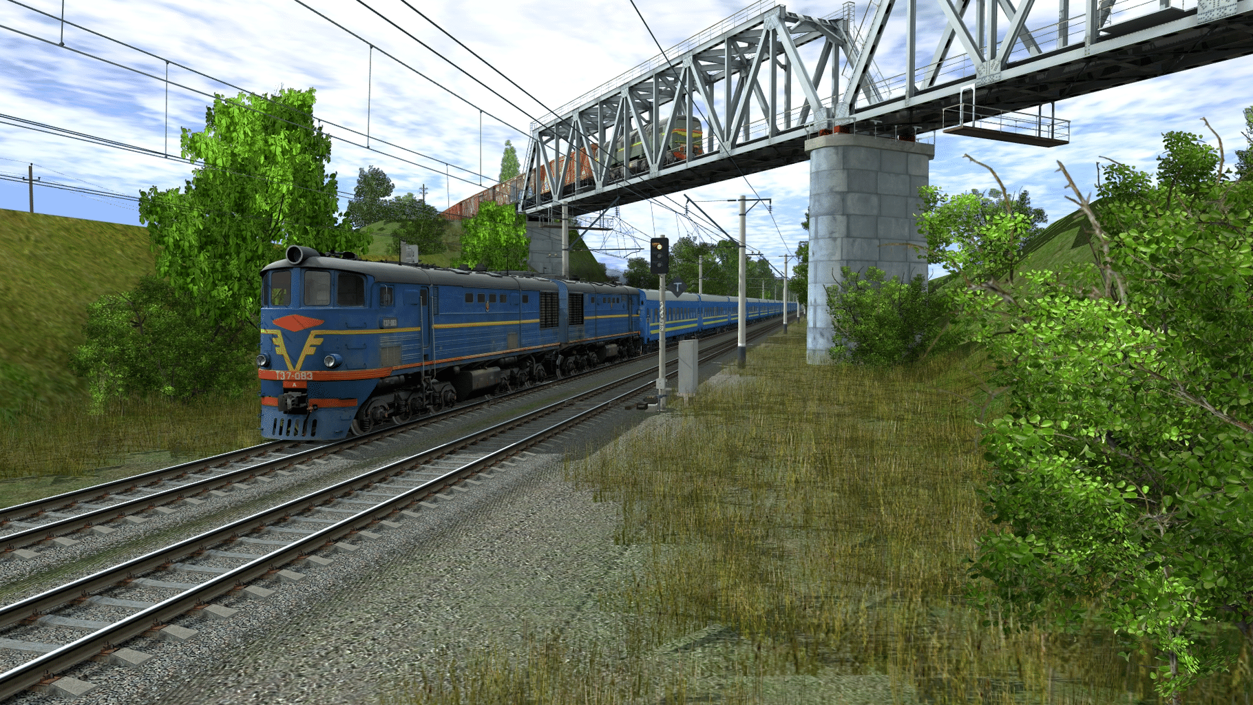 Trainz Railroad Simulator 2019: TE7-083 screenshot